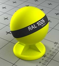 RAL 1026 яркие флуоресцентные краски ЗАО Альп Эмаль