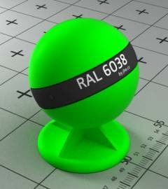 RAL 6038 яркие флуоресцентные краски ЗАО Альп Эмаль